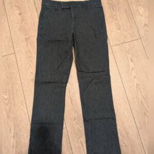 Rag & Bone Womens 27 Trouser Denim Jeans Dark Wash Slim Straight Leg Made in USA